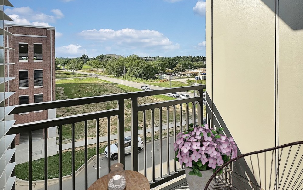 A5 - 1 bedroom floorplan layout with 1 bathroom and 813 square feet (Balcony)